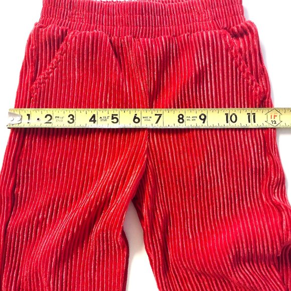 Wonder Nation Toddler Girls Red Velour Holiday Top & Pants Set ~ 4T ~ New w/Tags - Picture 12 of 14